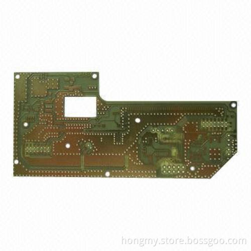 Double-sided Bare Electronic PCB Board with FR-4 Material and 1.2mm Thickness